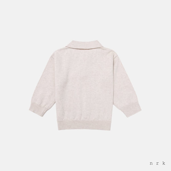 NRK - Korean Children Fashion - #Kfashion4kids - Cotton Collar Knit Pullover - 5