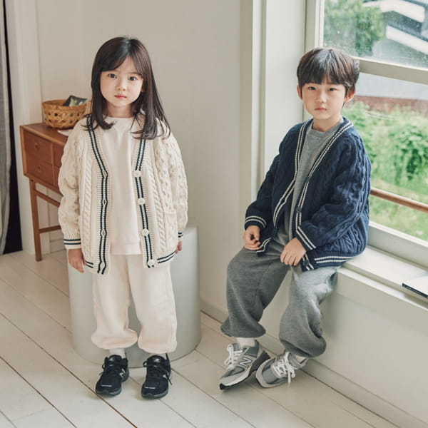 NRK - Korean Children Fashion - #Kfashion4kids - Twist Cardigan