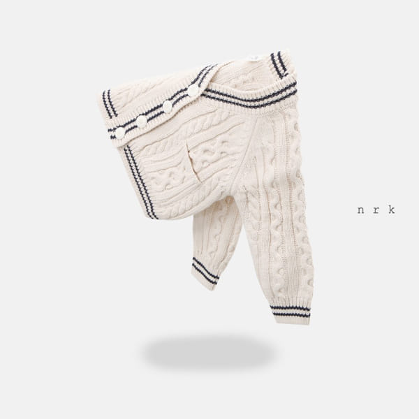 NRK - Korean Children Fashion - #Kfashion4kids - Twist Cardigan - 2