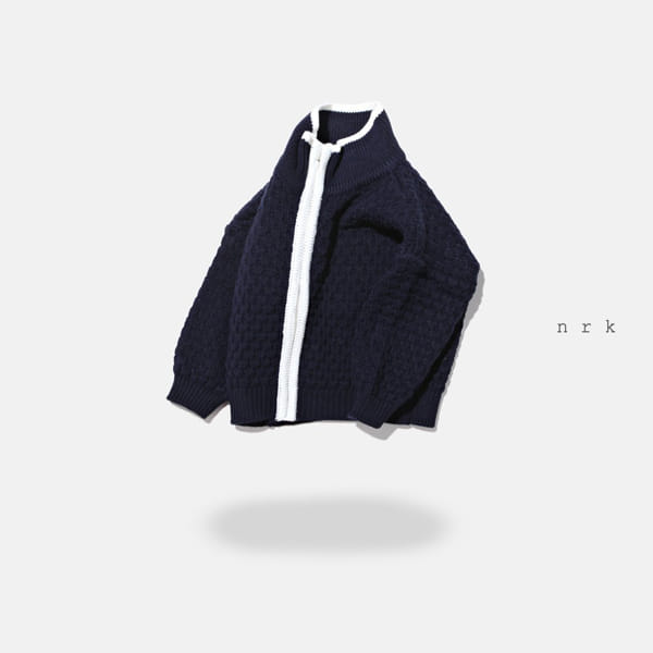 NRK - Korean Children Fashion - #Kfashion4kids - Blooming Zip-up Knit Zip-up Cardigan - 11