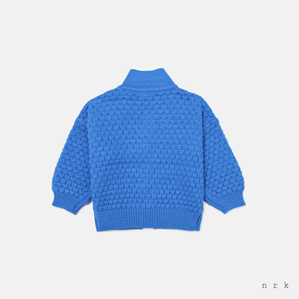 NRK - Korean Children Fashion - #Kfashion4kids - Blooming Zip-up Knit Zip-up Cardigan - 4