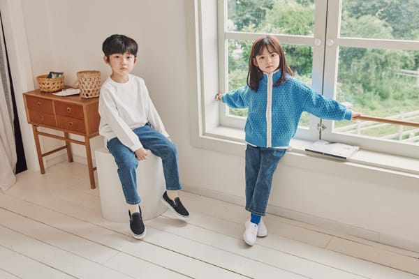 NRK - Korean Children Fashion - #Kfashion4kids - Blooming Zip-up Knit Zip-up Cardigan - 7