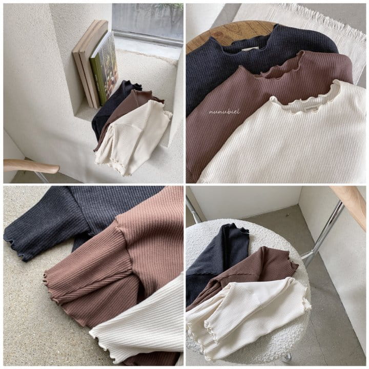 NUNUBIEL - Korean Children Fashion - #Kfashion4kids - Interlock Ribbed Tee - 7