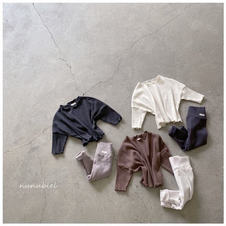 NUNUBIEL - Korean Children Fashion - #Kfashion4kids - Interlock Ribbed Tee - 9