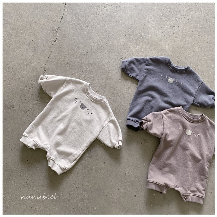 NUNUBIEL - Korean Children Fashion - #Kfashion4kids - 3bear Bodysuit - 4