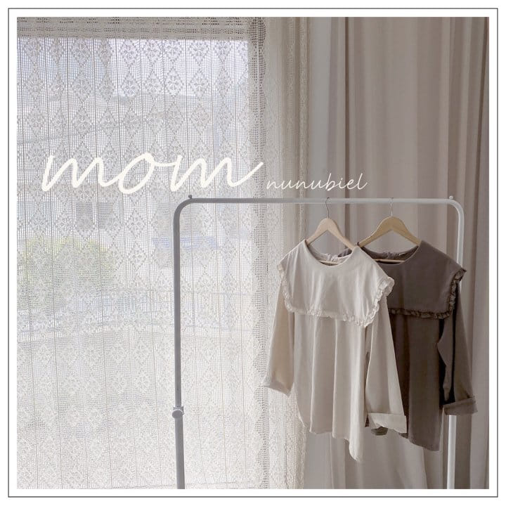 NUNUBIEL - Korean Children Fashion - #Kfashion4kids - Mom Sailor Frill Tee - 5