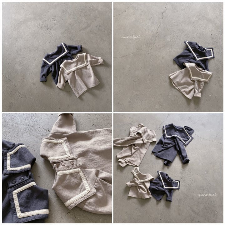 NUNUBIEL - Korean Children Fashion - #Kfashion4kids - Plain Sailor Tee