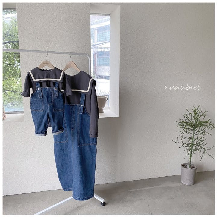 NUNUBIEL - Korean Children Fashion - #Kfashion4kids - Mom Plain Sailor Tee - 3