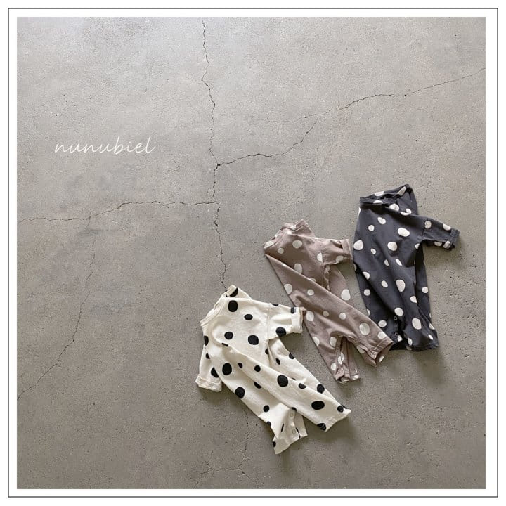 NUNUBIEL - Korean Children Fashion - #Kfashion4kids - Loose Dot Bodysuit - 4