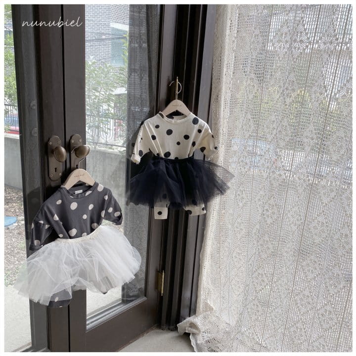 NUNUBIEL - Korean Children Fashion - #Kfashion4kids - Loose Dot Bodysuit - 8