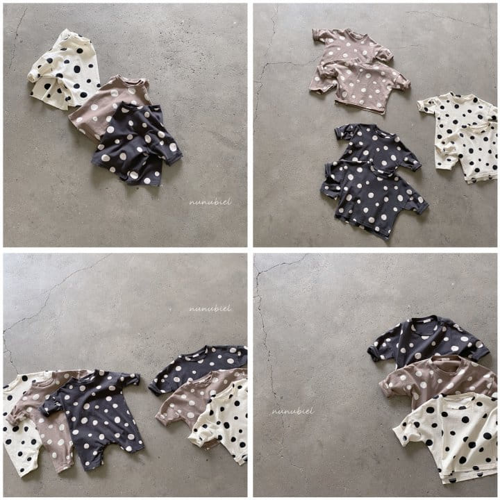 NUNUBIEL - Korean Children Fashion - #Kfashion4kids - Loose Dot Tee - 6