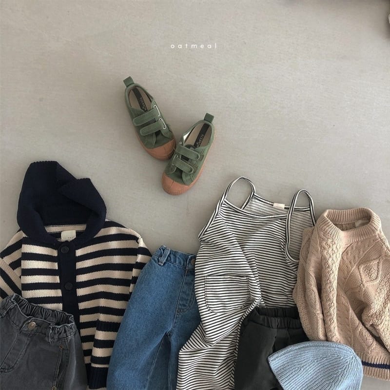 OATMEAL - Korean Children Fashion - #Kfashion4kids - Abell Knit Bucket Hat - 12