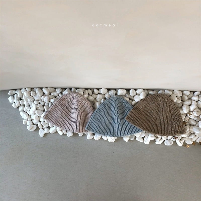OATMEAL - Korean Children Fashion - #Kfashion4kids - Abell Knit Bucket Hat - 2