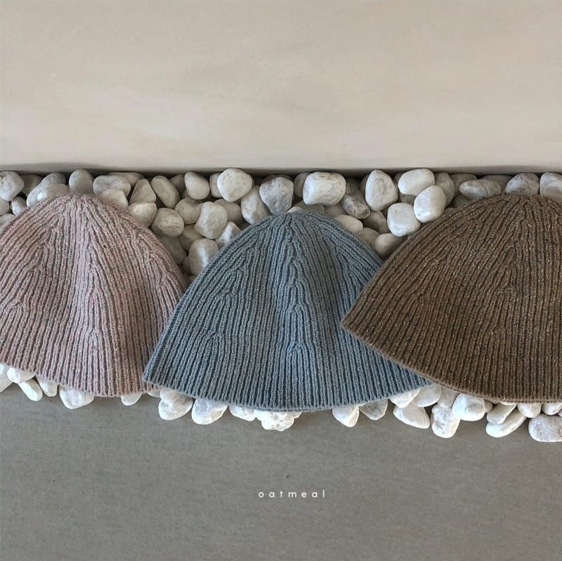 OATMEAL - Korean Children Fashion - #Kfashion4kids - Abell Knit Bucket Hat - 5