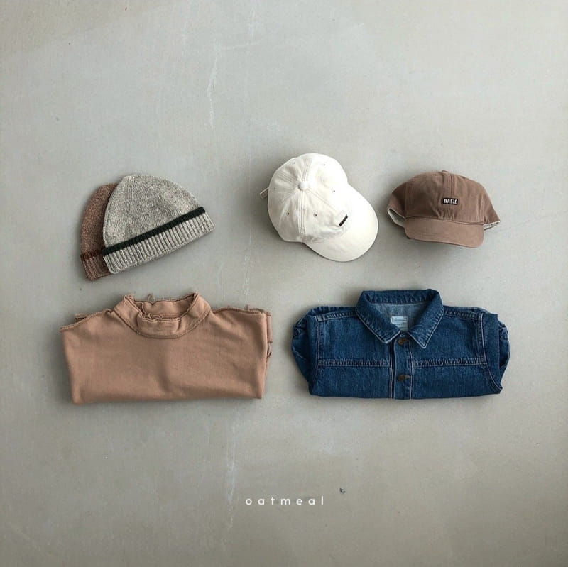 OATMEAL - Korean Children Fashion - #Kfashion4kids - Basic Ball Cap - 12