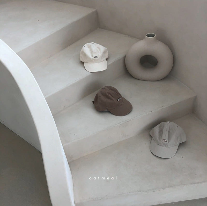 OATMEAL - Korean Children Fashion - #Kfashion4kids - Basic Ball Cap - 3