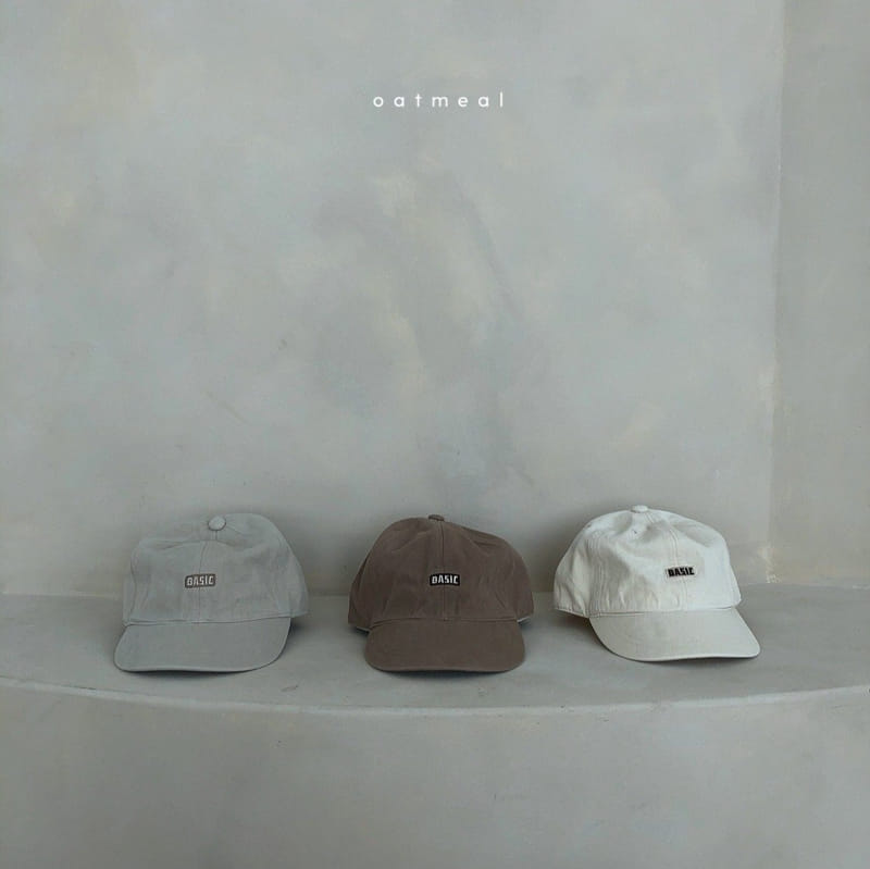 OATMEAL - Korean Children Fashion - #Kfashion4kids - Basic Ball Cap - 4