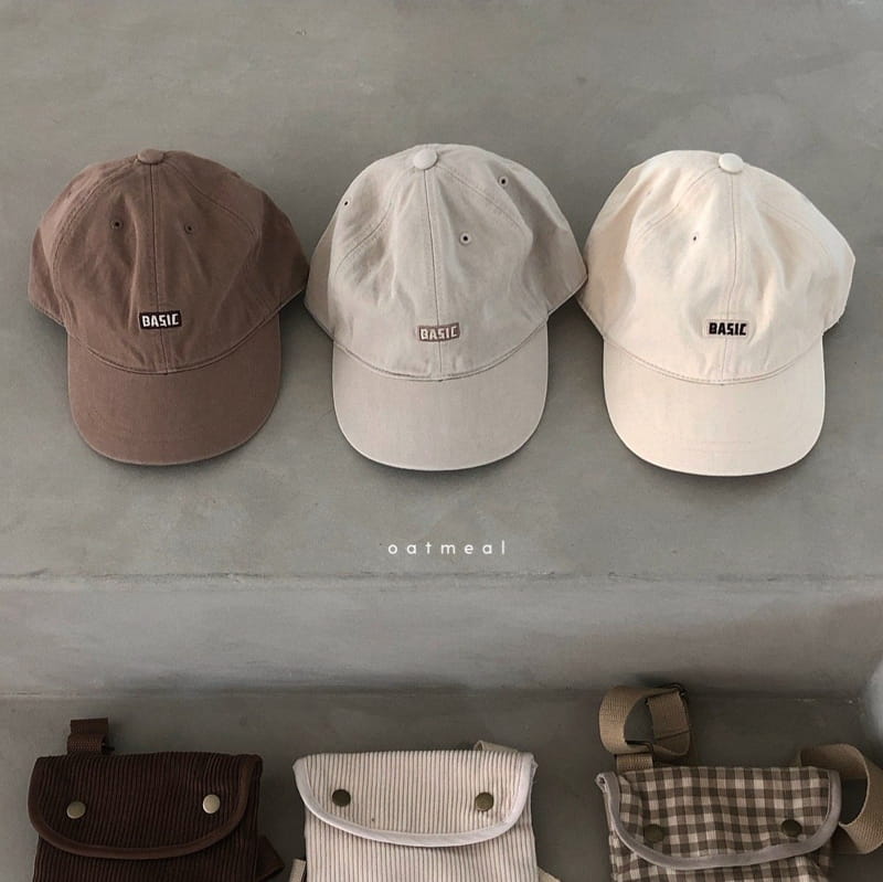 OATMEAL - Korean Children Fashion - #Kfashion4kids - Basic Ball Cap - 8