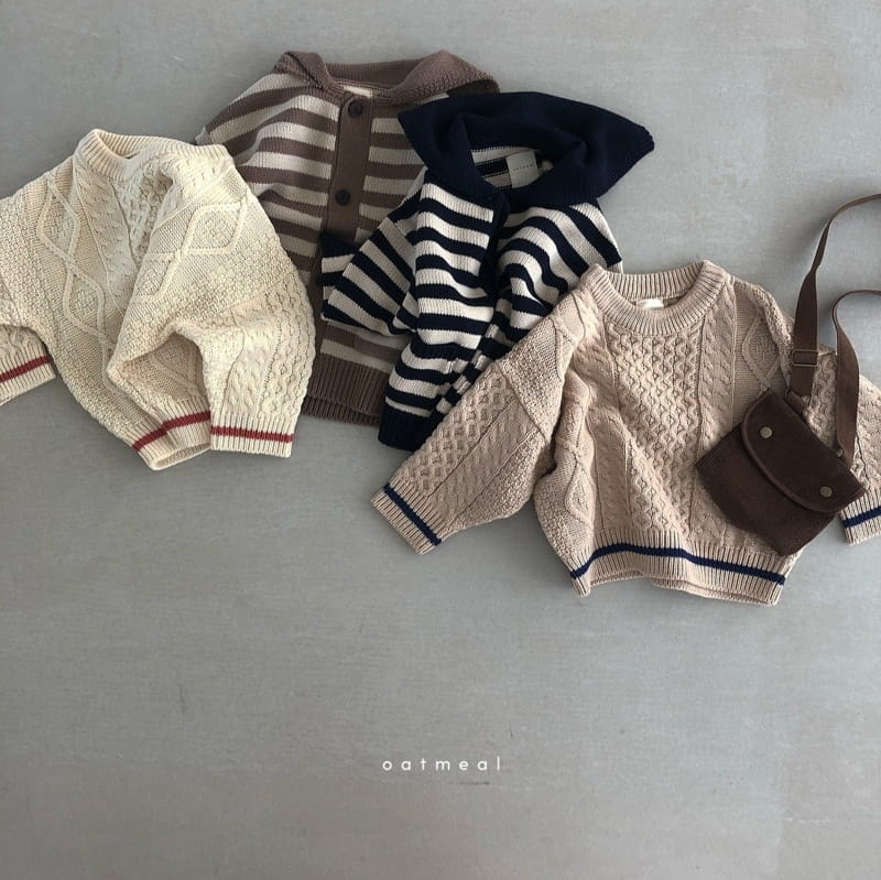 OATMEAL - Korean Children Fashion - #Kfashion4kids - Iren Knit Pullover - 10