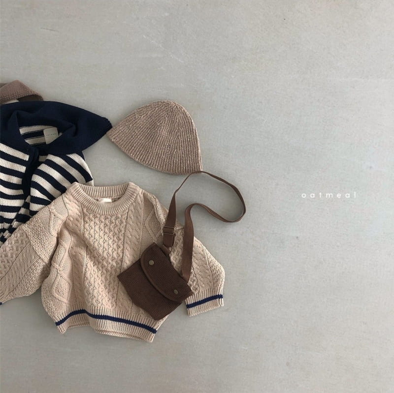 OATMEAL - Korean Children Fashion - #Kfashion4kids - Iren Knit Pullover - 11