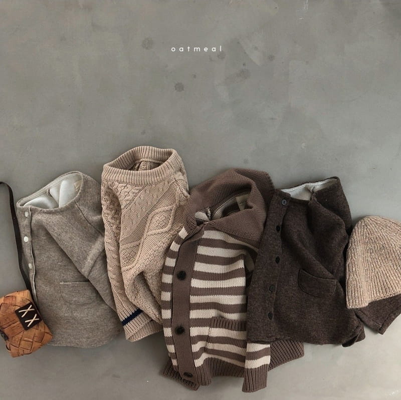 OATMEAL - Korean Children Fashion - #Kfashion4kids - Iren Knit Pullover - 12