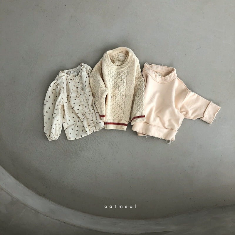 OATMEAL - Korean Children Fashion - #Kfashion4kids - Iren Knit Pullover - 5