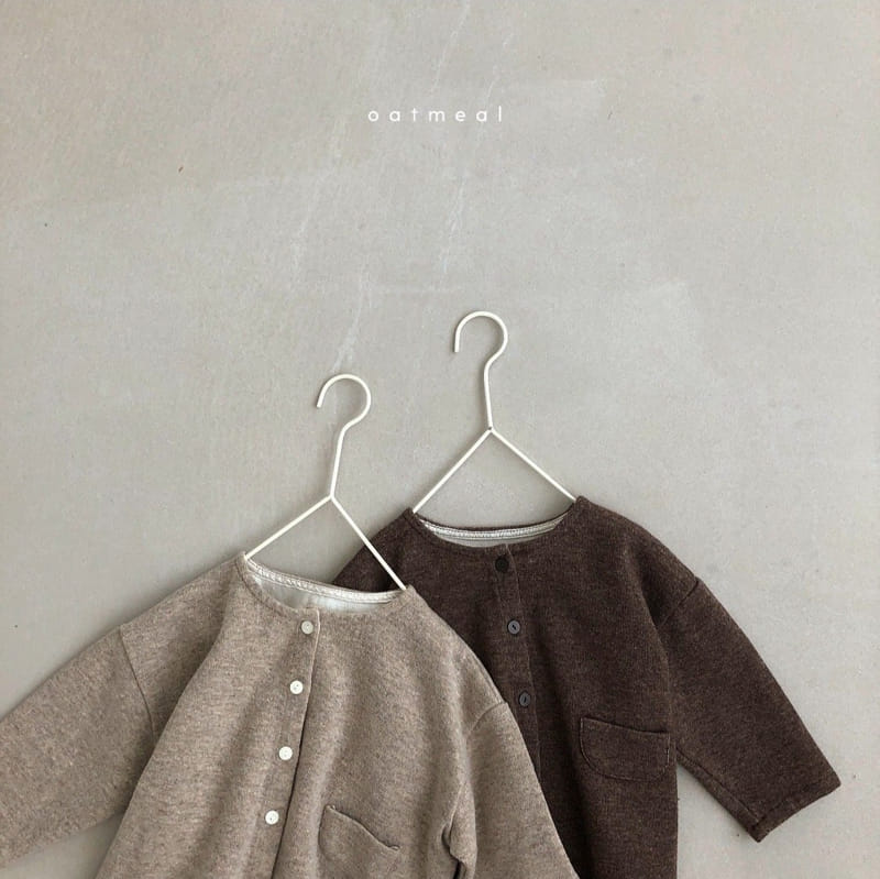 OATMEAL - Korean Children Fashion - #Kfashion4kids - It's Me Knit Cardigan