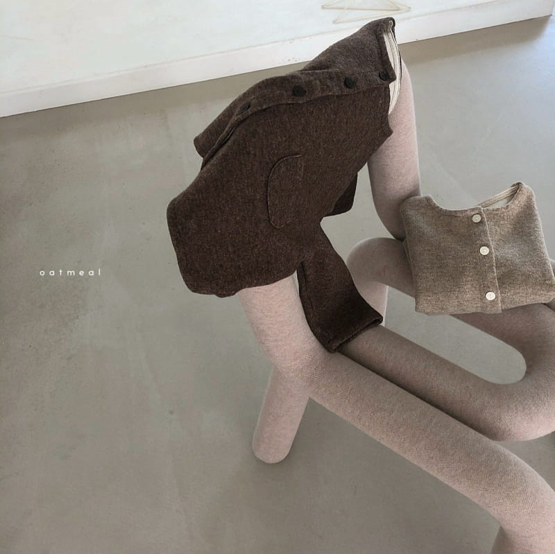 OATMEAL - Korean Children Fashion - #Kfashion4kids - It's Me Knit Cardigan - 5