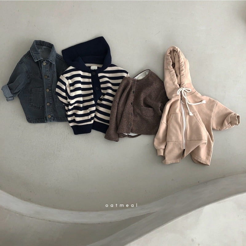 OATMEAL - Korean Children Fashion - #Kfashion4kids - Froha Denim Jacket - 6
