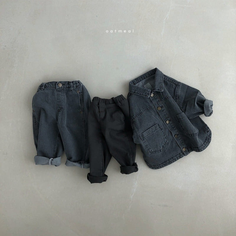 OATMEAL - Korean Children Fashion - #Kfashion4kids - Froha Denim Jacket - 8