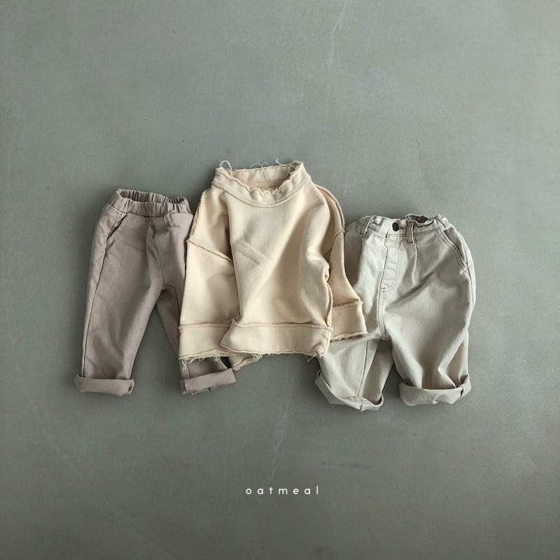 OATMEAL - Korean Children Fashion - #Kfashion4kids - Bruno Denim Pants - 5