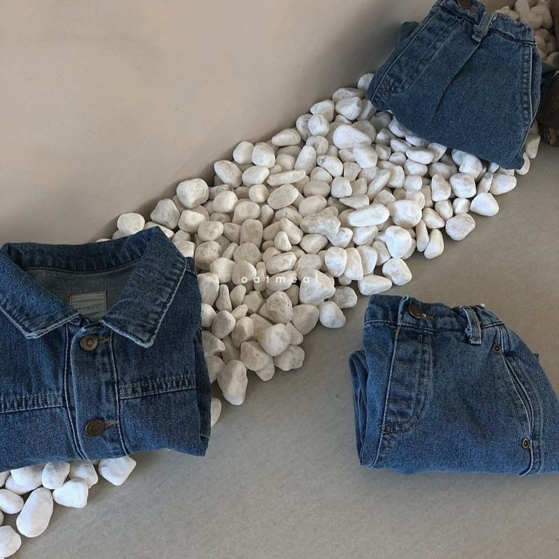 OATMEAL - Korean Children Fashion - #Kfashion4kids - Bruno Denim Pants - 9