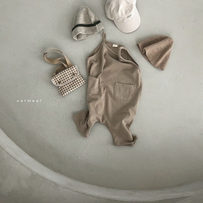 OATMEAL - Korean Children Fashion - #Kfashion4kids - Muav Jumpsuit - 3