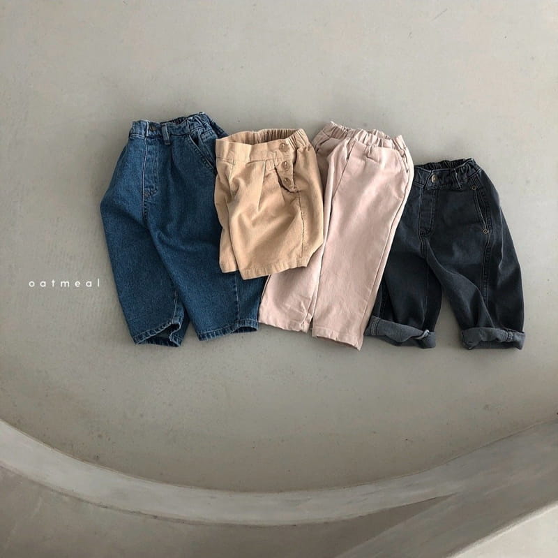 OATMEAL - Korean Children Fashion - #Kfashion4kids - River View Span Pants - 3
