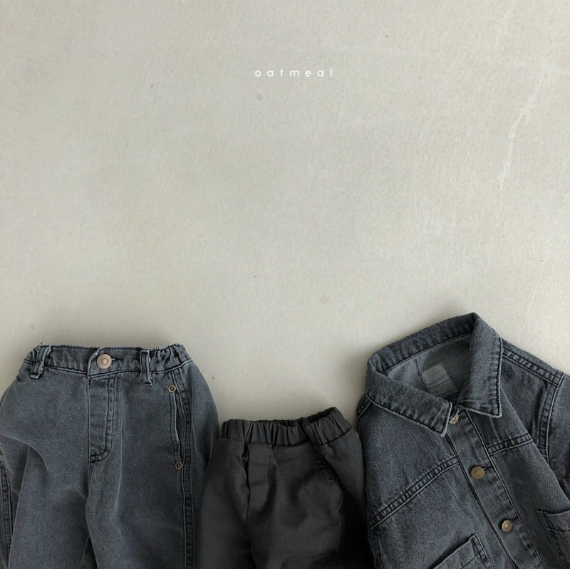 OATMEAL - Korean Children Fashion - #Kfashion4kids - Giony Denim Pants - 10