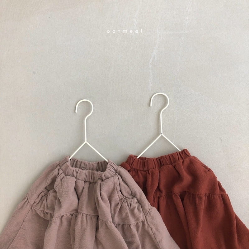 OATMEAL - Korean Children Fashion - #Kfashion4kids - Lejeton Skirt