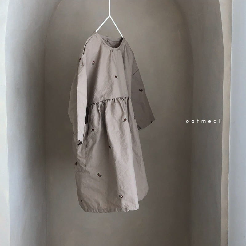 OATMEAL - Korean Children Fashion - #Kfashion4kids - Laep One-piece - 4
