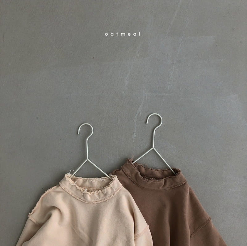 OATMEAL - Korean Children Fashion - #Kfashion4kids - Sous Vide Sweatshirt