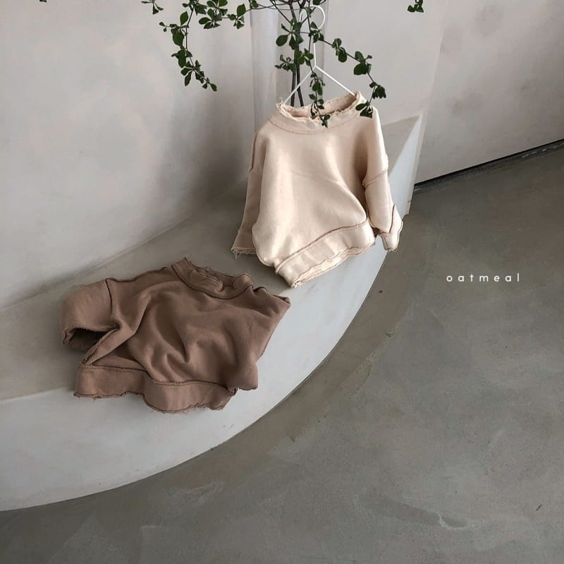 OATMEAL - Korean Children Fashion - #Kfashion4kids - Sous Vide Sweatshirt - 4