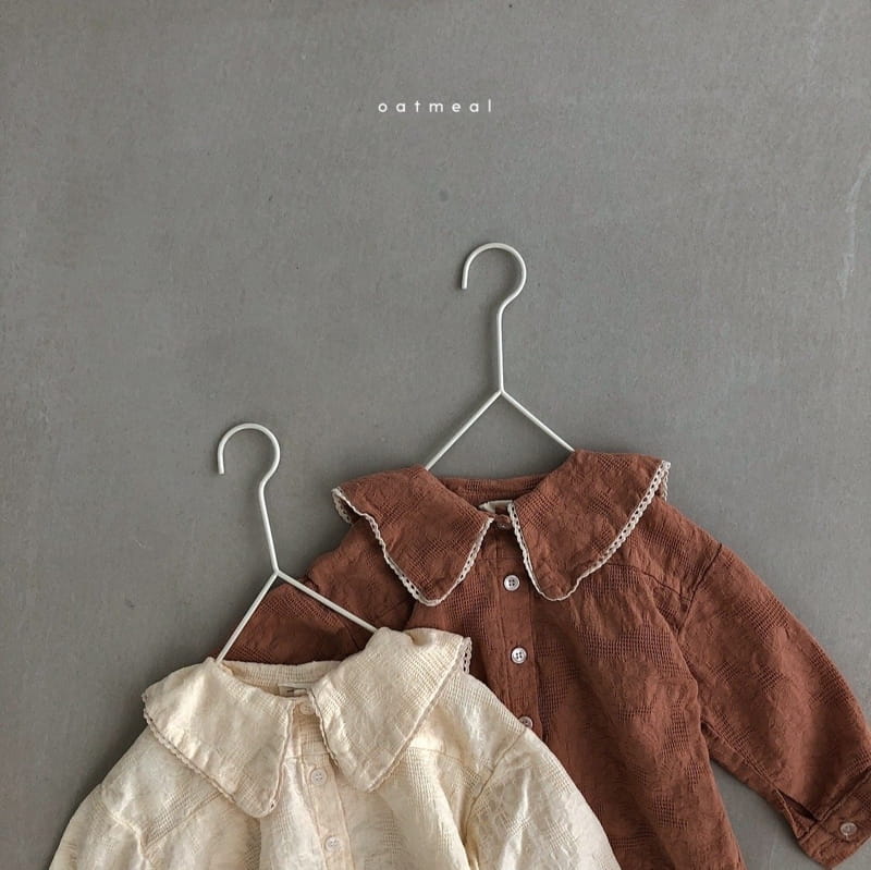 OATMEAL - Korean Children Fashion - #Kfashion4kids - Remaine Blouse