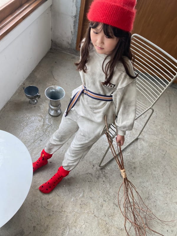 OJODEPAPA - Korean Children Fashion - #Kfashion4kids - UN Top Bottom Set - 4