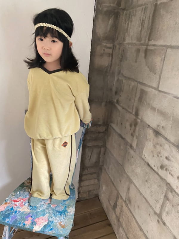 OJODEPAPA - Korean Children Fashion - #Kfashion4kids - Wimbledon Top Bottom Set