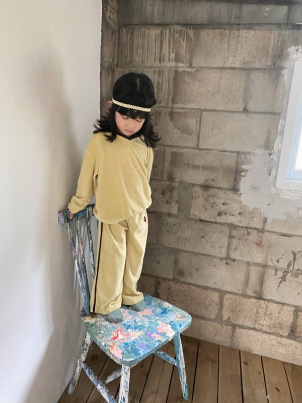 OJODEPAPA - Korean Children Fashion - #Kfashion4kids - Wimbledon Top Bottom Set - 11