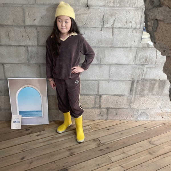 OJODEPAPA - Korean Children Fashion - #Kfashion4kids - Wimbledon Top Bottom Set - 2