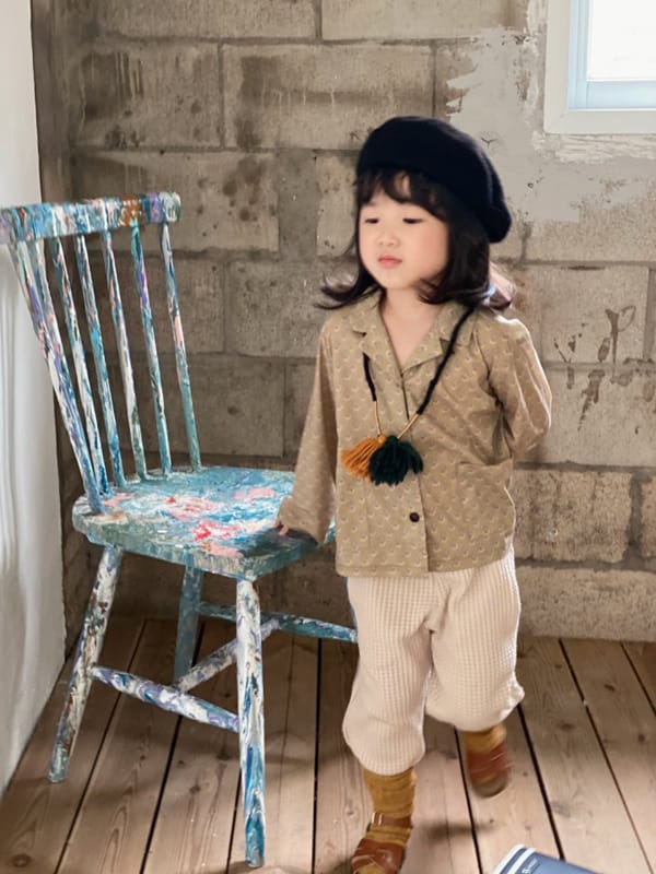 OJODEPAPA - Korean Children Fashion - #Kfashion4kids - Cockscomb Blouse