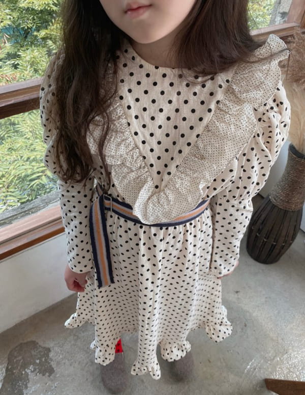 OJODEPAPA - Korean Children Fashion - #Kfashion4kids - Polka Dot One-piece