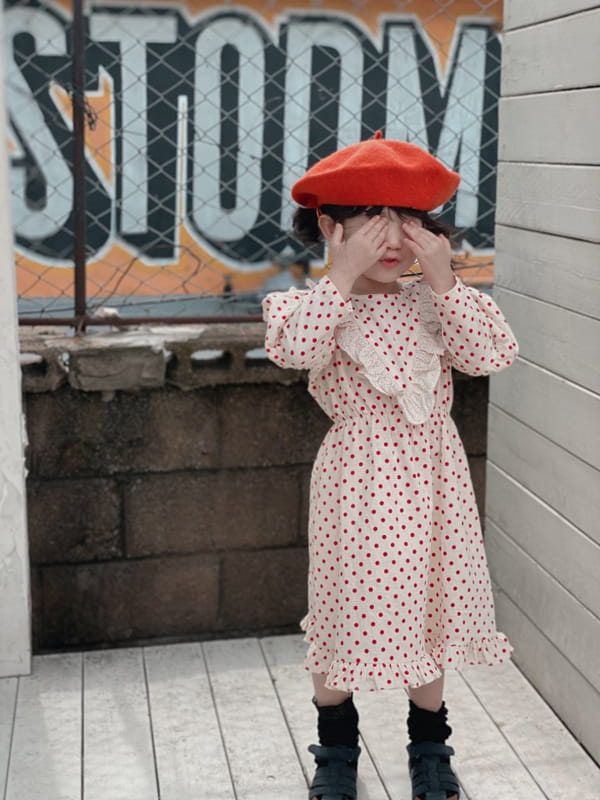 OJODEPAPA - Korean Children Fashion - #Kfashion4kids - Polka Dot One-piece - 10