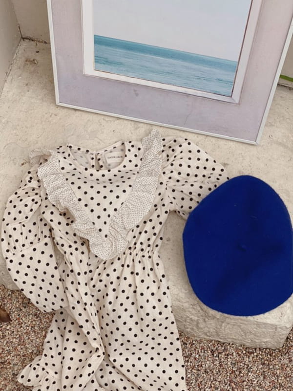 OJODEPAPA - Korean Children Fashion - #Kfashion4kids - Polka Dot One-piece - 6