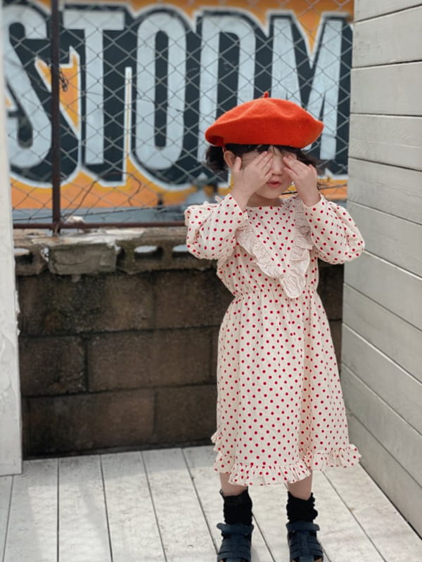 OJODEPAPA - Korean Children Fashion - #Kfashion4kids - Polka Dot One-piece - 7