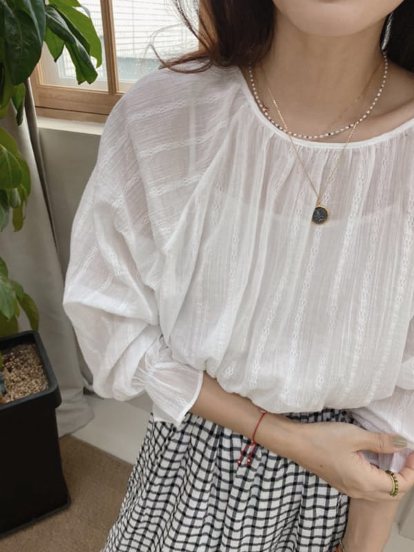 OJODEPAPA - Korean Children Fashion - #Kfashion4kids - Adult Birch Blouse - 2